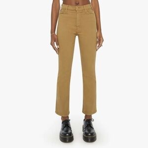 Mother The Hustler Ankle Fray Jeans in wash Tinsel size 29